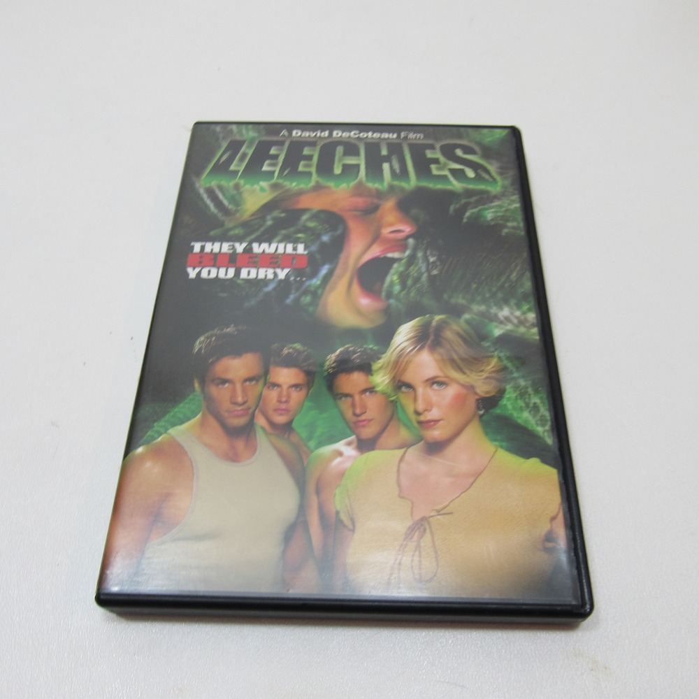Leeches DVD Horror Movie They Will‎ Bleed You Dry David DeCoteau Film